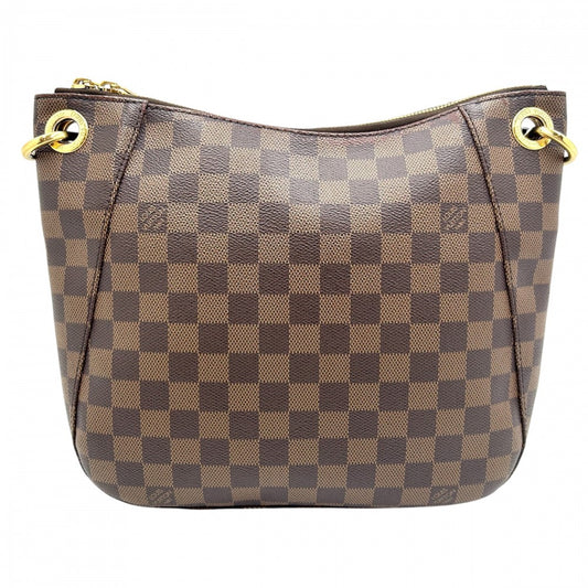 LOUIS VUITTON ルイヴィトン ショルダーバッグ ダミエ サウスバンク 鞄 かばん N42230 ブラウン 茶 ゴールド金具 レディース【中古品】