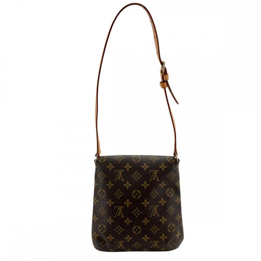 LOUIS VUITTON ルイヴィトン ショルダーバッグ ミュゼットサルサ ショートショルダー M51258 モノグラムキャンバス ブラウン 茶 ゴールド金具 レディース【中古品】