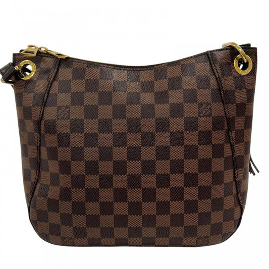 LOUIS VUITTON ルイヴィトン ショルダーバッグ サウスバンク N42230 ダミエキャンバス ブラウン 茶 ゴールド金具 レディース【中古品】