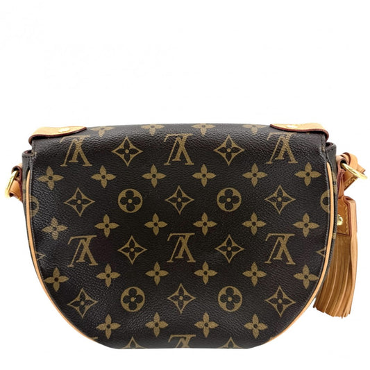 LOUIS VUITTON ルイヴィトン ショルダーバッグ モノグラム サンクルー M41481 ブラウン 茶 ゴールド金具 レディース【中古品】
