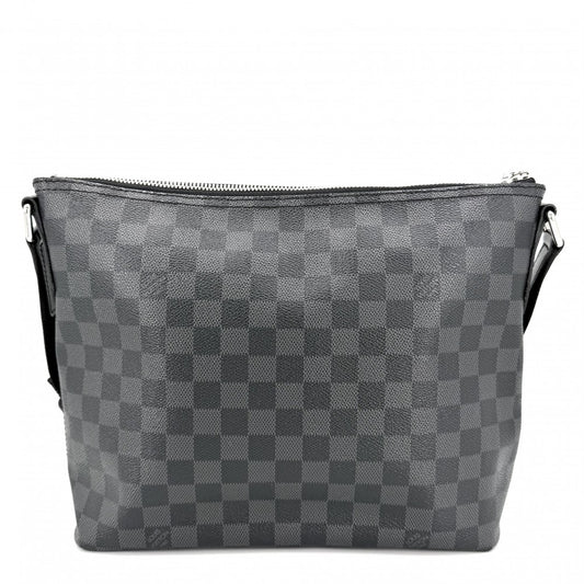 【開店SALE】 LOUIS VUITTON ルイヴィトン ショルダーバッグ ダミエグラフィット ミックPM N41211 ブラック 黒 シルバー金具 メンズ【中古品】