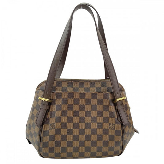 LOUIS VUITTON ルイヴィトン ショルダーバッグ ダミエ ベレムMM ショルダーバッグ N51174 ブラウン 茶 ベージュ ゴールド金具 レディース【中古品】