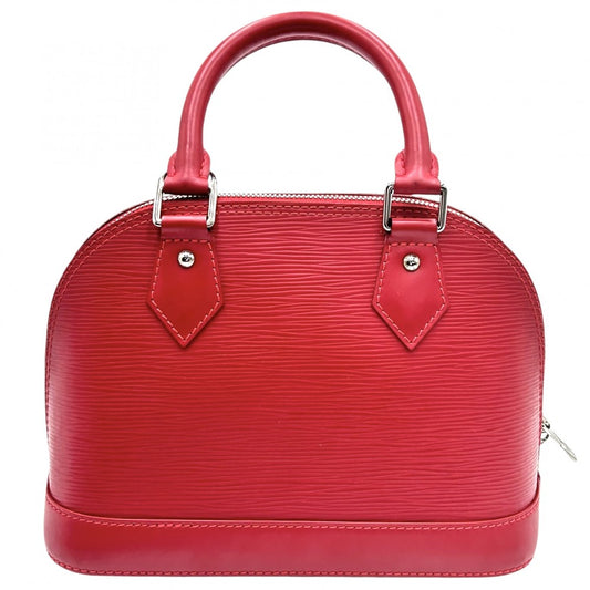 【開店SALE】 LOUIS VUITTON ルイヴィトン 2WAY エピ アルマBB ハンドバッグ ショルダーバッグ 小さめ ミニバッグ レッド 赤 かばん 鞄 M40850 カーマイン シルバー金具 レディース【中古品】