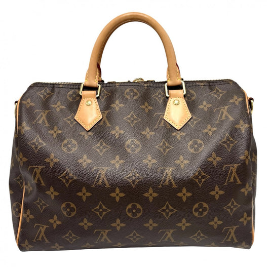 【開店SALE】 LOUIS VUITTON ルイヴィトン 2WAY スピーディバンドリエール30 ミニボストンバッグ ショルダーバッグ speedy 30 ハンドバッグ 鞄 かばん M41112 モノグラムキャンバス ブラウン 茶 ゴールド金具 レディース【中古品】
