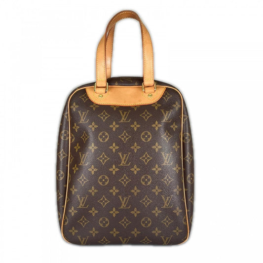 LOUIS VUITTON ルイヴィトン ハンドバッグ エクスキュルシオン M41450 モノグラムキャンバス ブラウン 茶 ゴールド金具 ユニセックス【中古品】