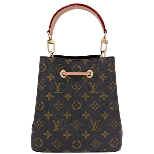 LOUIS VUITTON ルイヴィトン 2WAY ネオノエBB ショルダーバッグ ハンドバッグ M46581 モノグラムキャンバス ブラウン 茶 ゴールド金具 レディース【中古品】