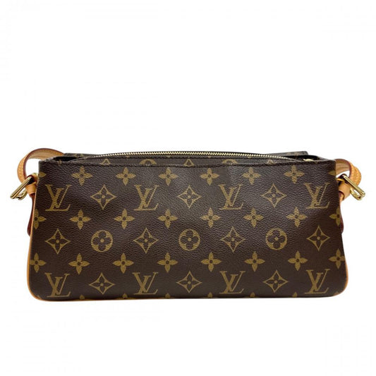 LOUIS VUITTON ルイヴィトン ハンドバッグ ヴィバ・シテMM M51164 モノグラムキャンバス ブラウン 茶 ゴールド金具 レディース【中古品】