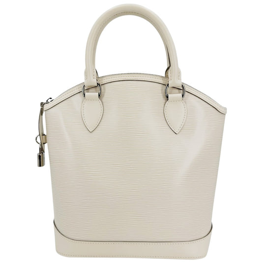 LOUIS VUITTON ルイヴィトン トートバッグ ロックイットPM ハンドバッグ M4229J エピレザー アイボリー系 シルバー金具 レディース【中古品】