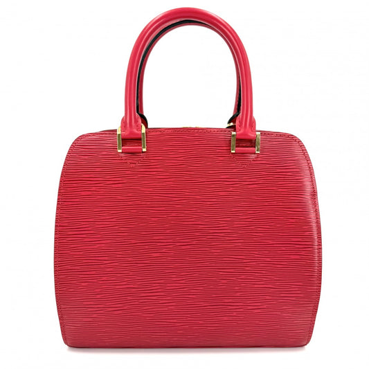 LOUIS VUITTON ルイヴィトン ハンドバッグ エピ ポンヌフ M52057 レッド 赤 ゴールド金具 レディース【中古品】