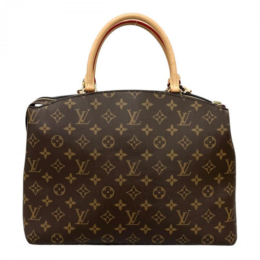 LOUIS VUITTON ルイヴィトン ハンドバッグ グランパレMM 2WAY M45898 モノグラムキャンバス ブラウン 茶 ゴールド金具 レディース【中古品】