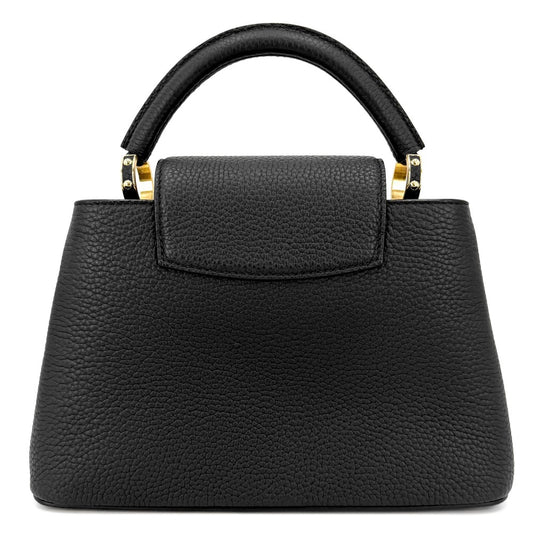 LOUIS VUITTON ルイヴィトン 2WAY カプシーヌBB ハンドバッグ ショルダーバッグ M25404 トリヨンレザー ブラック 黒 ゴールド金具 レディース【中古品】