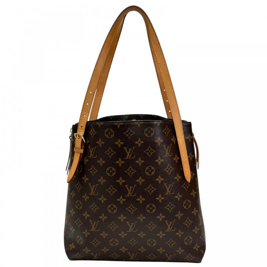 LOUIS VUITTON ルイヴィトン トートバッグ ヴォルテール M41208 モノグラムキャンバス ブラウン 茶 ゴールド金具 レディース【中古品】