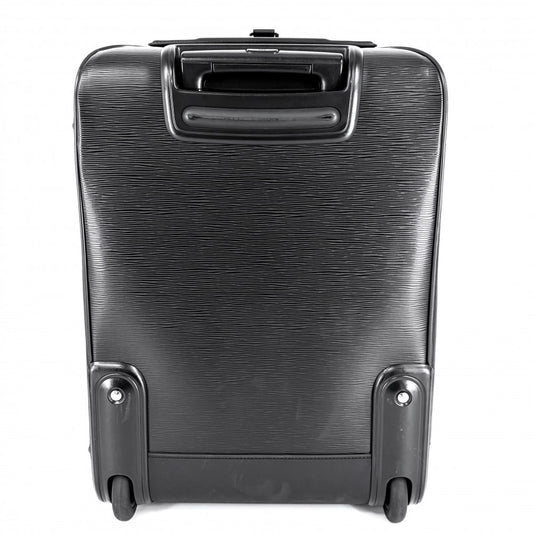 LOUIS VUITTON ルイヴィトン キャリーバッグ ペガス55 PEGASE55 トランク スーツケース トラベルバッグ 鞄 かばん 男女兼用 メンズ レディース M23621 ブラック 黒 シルバー金具 ユニセックス【中古品】
