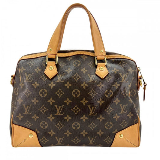 LOUIS VUITTON ルイヴィトン 2WAY モノグラム レティーロPM ハンドバッグ ショルダーバッグ M40325 ブラウン 茶 ゴールド金具 レディース【中古品】