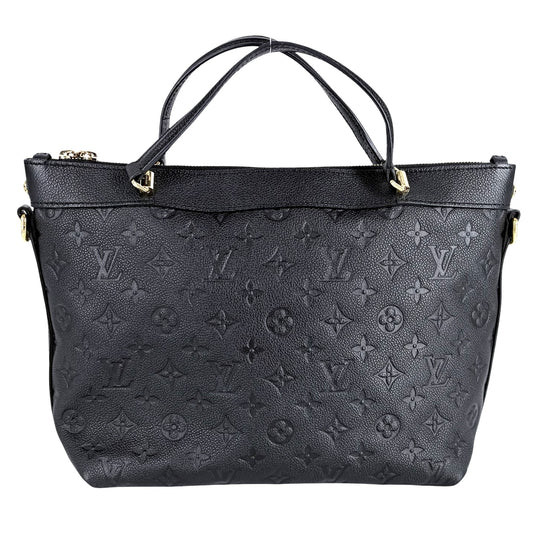 LOUIS VUITTON ルイヴィトン 2WAY バスティーユPM ハンドバッグ ショルダーバッグ ミニバック ノワール M41162 モノグラムアンプラント ブラック 黒 ゴールド金具 レディース【中古品】