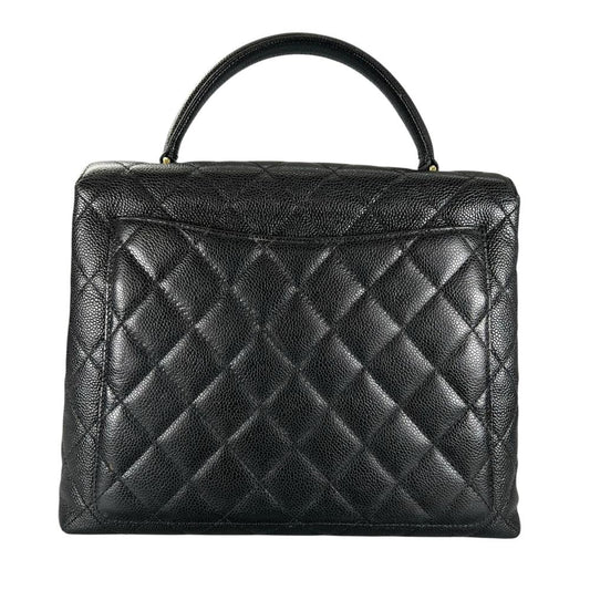 CHANEL シャネル ハンドバッグ マトラッセ トップハンドル ゴールド金具 7番台 ココマーク ゴールド金具 レディース【中古品】