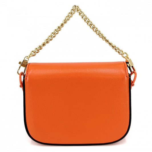 GUCCI グッチ 2WAY ミニホースビット1955 ミニハンドバッグ ショルダーバッグ 726863 レザー オレンジ ゴールド金具 レディース【中古品】