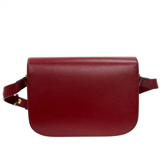 GUCCI グッチ ショルダーバッグ ホースビット1955 ワンショルダー 602204 レザー レッド 赤 ゴールド金具 レディース【中古品】