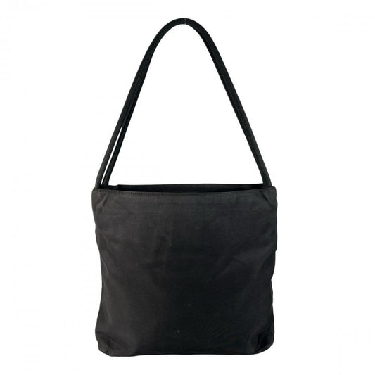 PRADA プラダ トートバッグ テスート トライアングルロゴ B6243 ナイロン ブラック 黒 レディース【中古品】