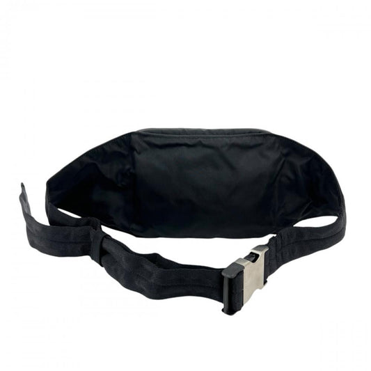 PRADA プラダ ボディバッグ テスート トライアングルロゴ 2VL005 ナイロン ブラック 黒 シルバー金具 メンズ【中古品】
