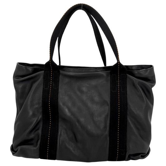 HERMES エルメス 2WAY キャラバンホリゾンタルMM ハンドバッグ ショルダーバッグ 鞄 かばん なし ヴォーデルマ ブラック 黒 シルバー金具 メンズ【中古品】