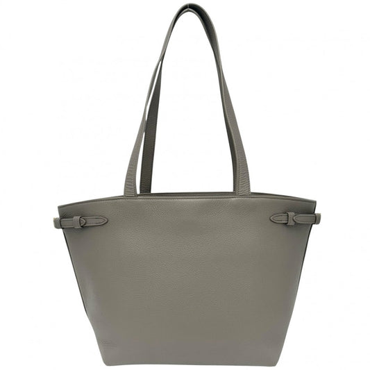 CELINE セリーヌ トートバッグ キュイルトリオンフ スモールカバアナイス ハンドバッグ レザー グレージュ ゴールド金具 レディース【中古品】
