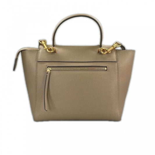 CELINE セリーヌ ハンドバッグ ベルトバッグ 189103ZVA グレインカーフレザー ベージュ ゴールド金具 レディース【中古品】
