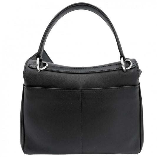 BALENCIAGA バレンシアガ 2WAY ロデオ ミニ ハンドバッグ ショルダーバッグ RODEO 795456 カーフ ブラック 黒 アンティークシルバー金具 レディース【中古品】