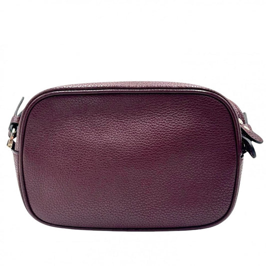 【開店SALE】 Salvatore Ferragamo サルヴァトーレフェラガモ ショルダーバッグ ガンチーニ ポシェット かばん 鞄 レザー ボルドー ゴールド金具 レディース【中古品】
