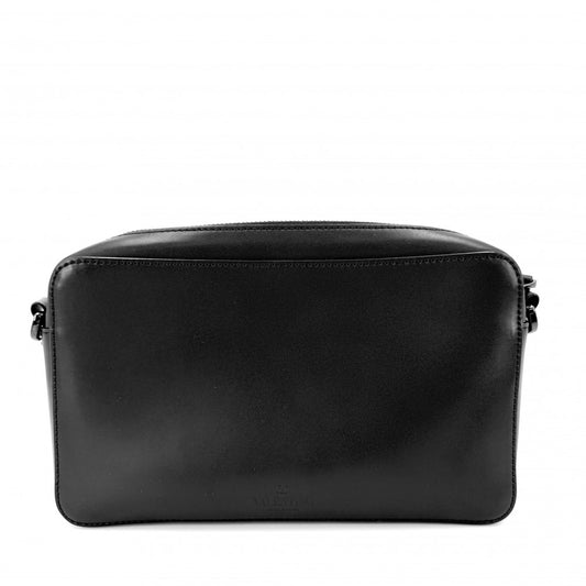 Valentino Garavani ヴァレンティノ・ガラヴァーニ ショルダーバッグ クロスボディバッグ レザー ブラック 黒 ブラック金具 レディース【中古品】