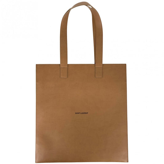 SAINT LAURENT PARIS サンローランパリ トートバッグ RIVE DROITE ハンドバッグ 736264 レザー ブラウン 茶 レディース【中古品】