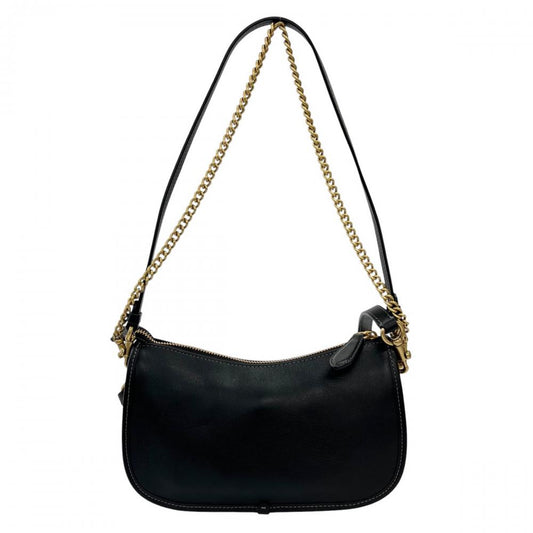 COACH コーチ ショルダーバッグ ウェイバリーバッグ 3WAY CCC36 レザー ブラック 黒 ゴールド金具 レディース【中古品】