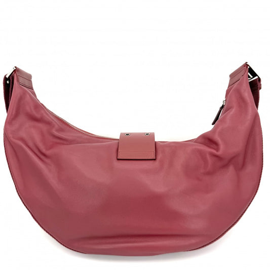 【開店SALE】 Christian Dior クリスチャンディオール ショルダーバッグ ストリートシック ワンショルダー レザー レッド 赤 ガンメタル金具 メンズ【中古品】