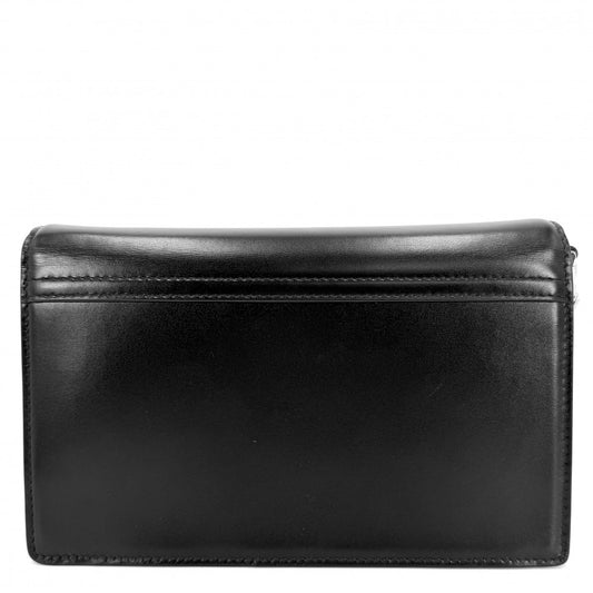 GIVENCHY ジバンシィ ショルダーバッグ 4G スモールチェーンバッグ ジバンシー BB50HEB15S レザー ブラック 黒 シルバー金具 レディース【中古品】
