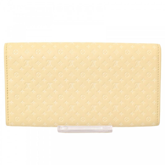 LOUIS VUITTON ルイヴィトン 長財布 ナノモノグラム ポルトフォイユサラNM ロングウォレット 日本限定 イエロー M82231 ジョーヌ ゴールド金具 レディース【中古品】