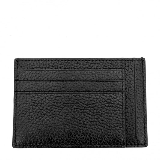 GUCCI グッチ カードケース ジャンボGG パスケース 定期入れ 小物 812681 レザー ブラック 黒 メンズ【中古品】