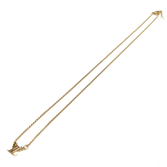 LOUIS VUITTON ルイヴィトン ネックレス ペンダント イディール ブロッサム LV アクセサリー ジュエリー 18金PG Au750 K18イエローゴールド ダイヤモンド0.03ct Q93655 ゴールド ユニセックス 約4.0g【中古品】