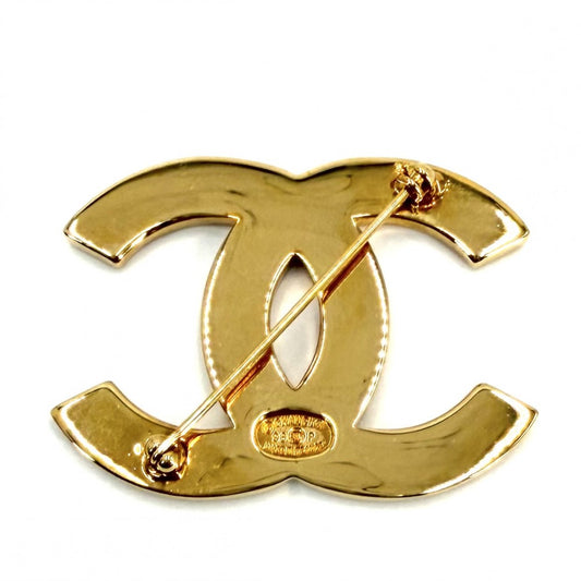CHANEL シャネル ブローチ ロゴ ココマーク アクセサリー ヴィンテージ GP 98P ゴールド レディース 約17.0g 1998年【中古品】