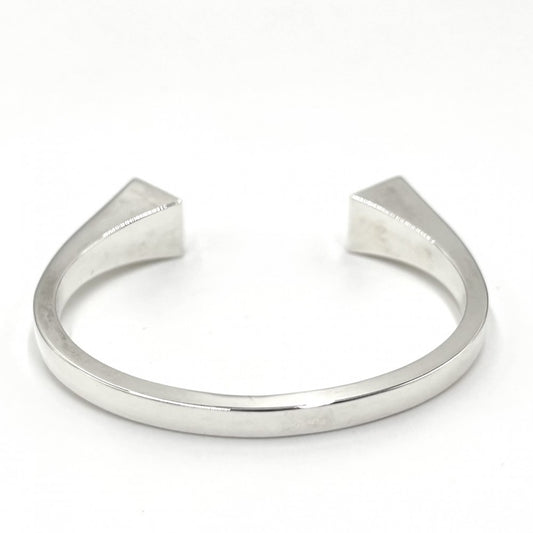 【開店SALE】 HERMES エルメス バングル クルードフォルジュ ブレスレット アクセサリー 小物 LGサイズ シルバー925 シルバー レディース 約47.0g【中古品】