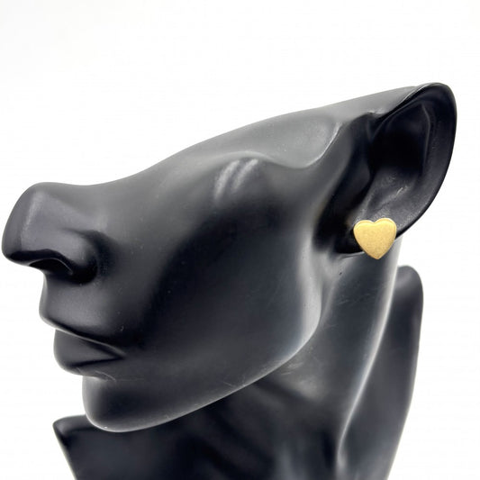 BALENCIAGA バレンシアガ ピアス ハート アクセサリー 小物 ゴールド レディース 約18.4g【中古品】