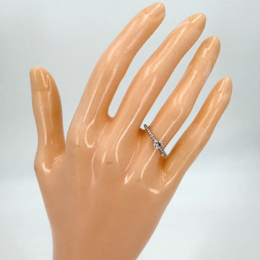 【開店SALE】 CARTIER カルティエ 指輪 エタンセル ドゥ カルティエ ソリテールリング ジュエリー アクセサリー 48サイズ Pt950プラチナ ダイヤモンド0.22ct 約8号 N4744248 レディース 約1.7g【中古品】