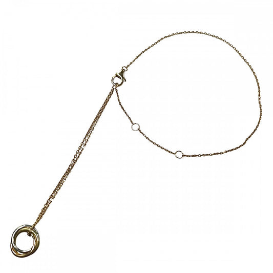 CARTIER カルティエ ブレスレット ベビートリニティ 3カラー ジュエリー アクセサリー YG WG PG 750 18金 K18ゴールド レディース【中古品】