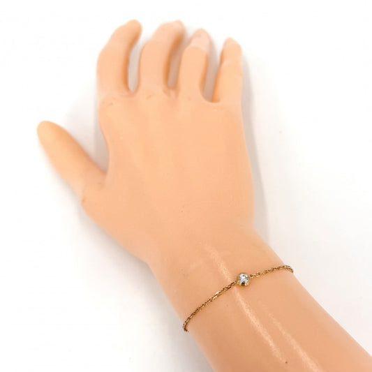 CARTIER カルティエ ブレスレット ダムール 一粒ダイヤ ジュエリー アクセサリー Au750 18金PG K18ピンクゴールド ダイヤモンド レディース 約2.2g【中古品】
