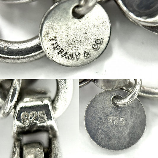 TIFFANY&Co. ティファニー ブレスレット マルチストーン アクセサリー シルバー925 カラーストーン レディース 約48.3g【中古品】
