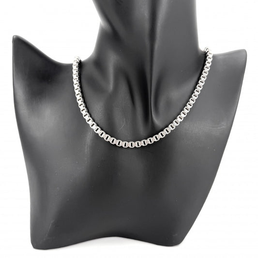 TIFFANY&Co. ティファニー ネックレス ベネチアン アクセサリー ジュエリー チェーン シルバー925 ユニセックス 約39.1g【中古品】