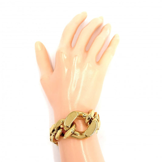 SAINT LAURENT PARIS サンローランパリ ブレスレット チェーン アクセサリー ゴールド ユニセックス 約96.5g【中古品】