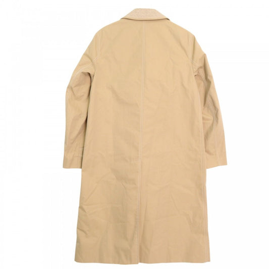 BURBERRY バーバリー トレンチコート ロングコート アウター アパレル 服 46 4558080 ベージュ 春 秋 コットン レディース【中古品】