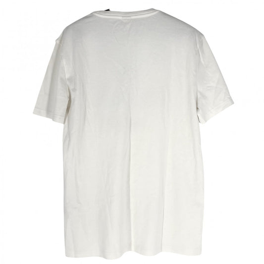 Berluti ベルルッティ 半袖Tシャツ ロゴ トップス 服 アパレル S ホワイト 白 ブラック 黒 春 夏 コットン メンズ【中古品】