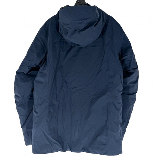 ARC'TERYX アークテリクス ジャケット アウター アパレル 服 ブルゾン フード付き M ネイビー 紺 ネイビー金具 冬 ナイロン メンズ【中古品】