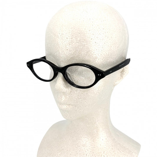 サングラス GENTLE MONSTER Maison Margiela アイウェア 眼鏡 ジェントルモンスター×メゾンマルジェラ MM111 ブラック 黒 シルバー金具 ユニセックス【中古品】